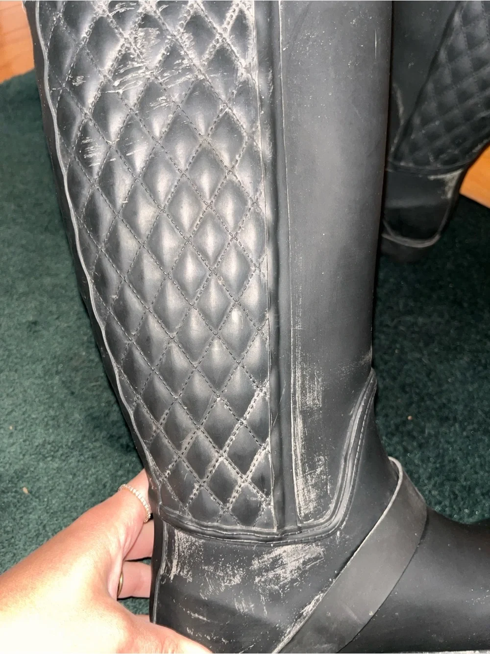 Steve Madden these rubber